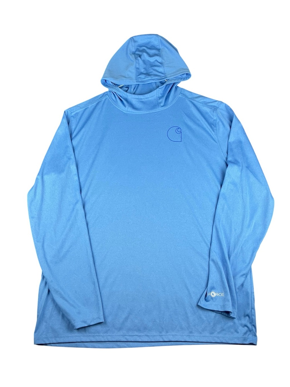 Carhartt Men's Force Sun Defender Lightweight Long-Sleeve Hooded Shirt- Large